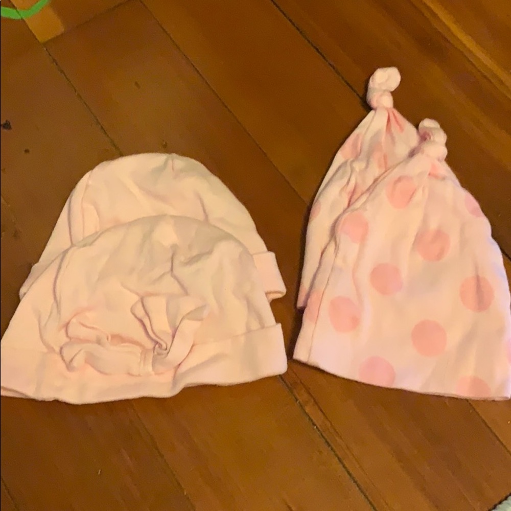Hat Sets for girl twins - 2 of each